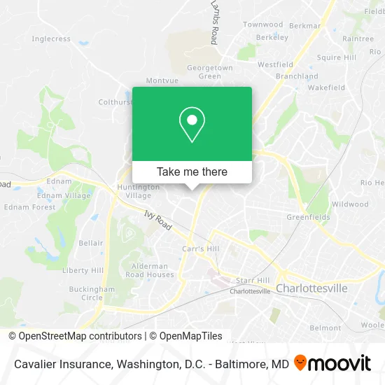 Cavalier Insurance map
