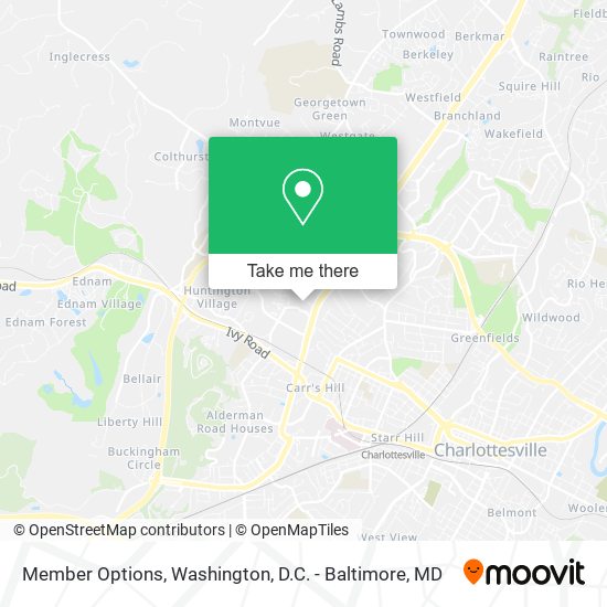 Mapa de Member Options