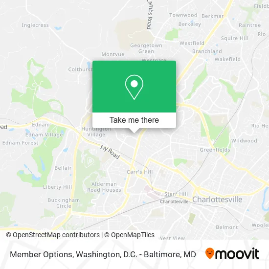 Member Options map