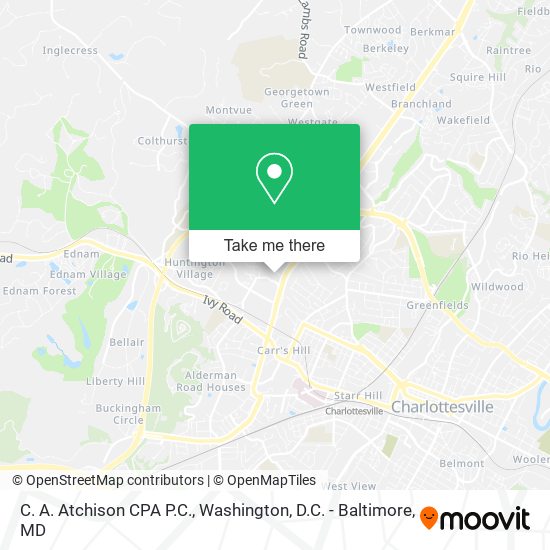 C. A. Atchison CPA P.C. map