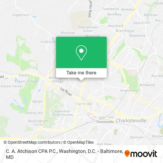 C. A. Atchison CPA P.C. map