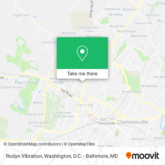Rodyn Vibration map