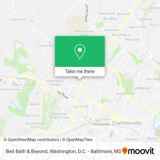 Bed Bath & Beyond map