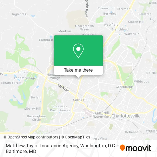Matthew Taylor Insurance Agency map
