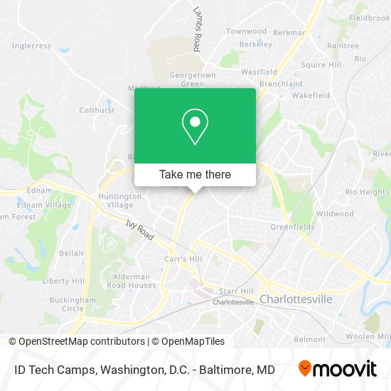 ID Tech Camps map