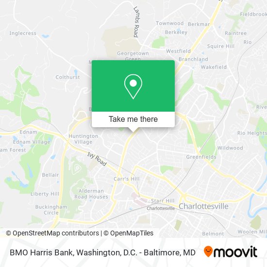 BMO Harris Bank map