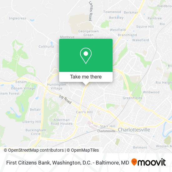 First Citizens Bank map