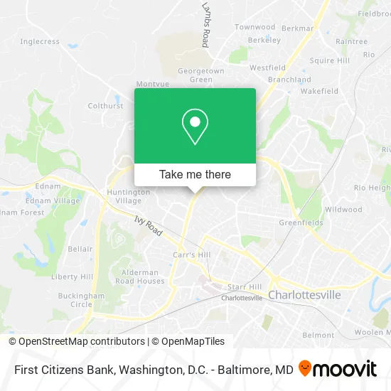 First Citizens Bank map