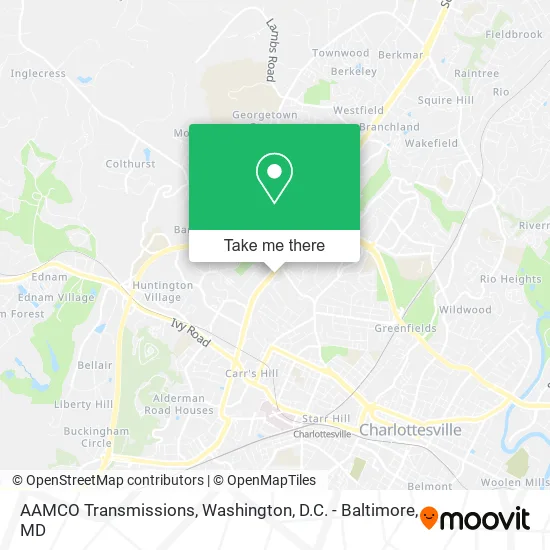 AAMCO Transmissions map