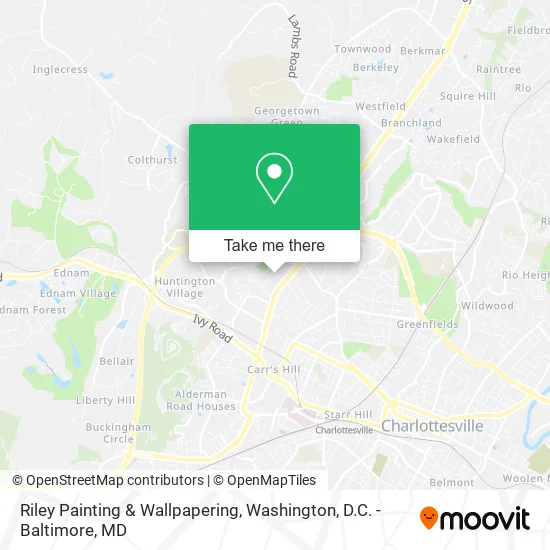 Riley Painting & Wallpapering map