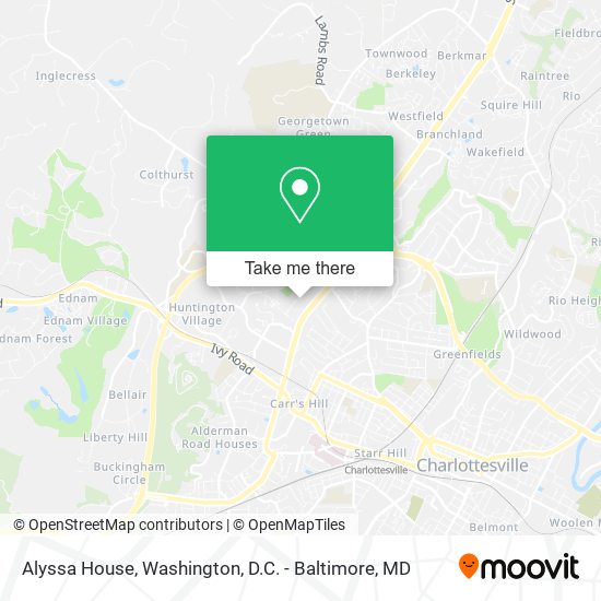 Alyssa House map