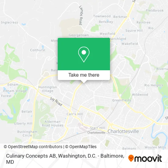 Culinary Concepts AB map