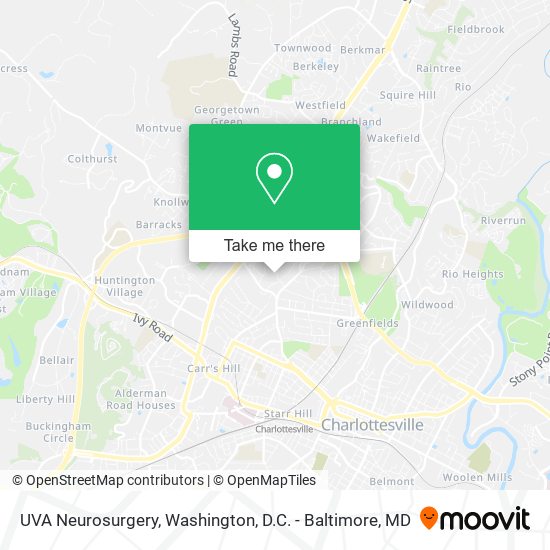 Mapa de UVA Neurosurgery