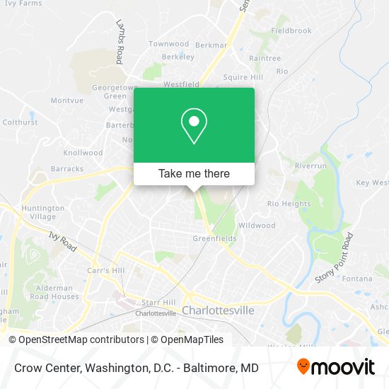 Crow Center map