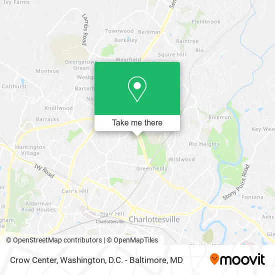 Crow Center map