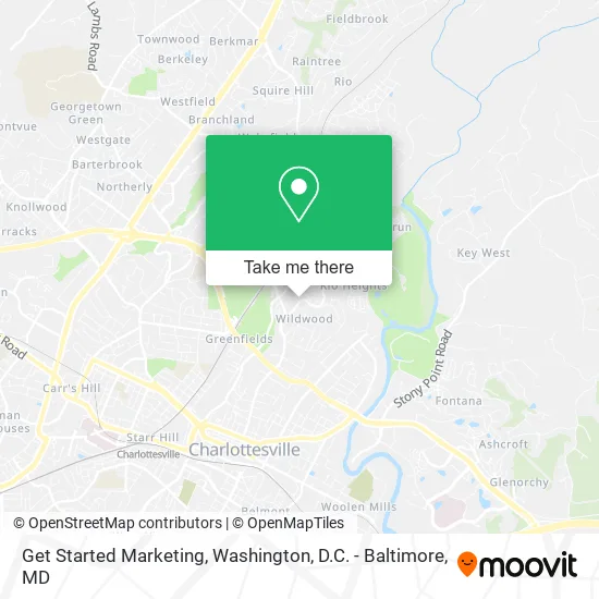 Get Started Marketing map