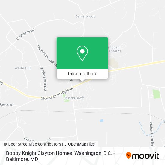 Bobby Knight,Clayton Homes map
