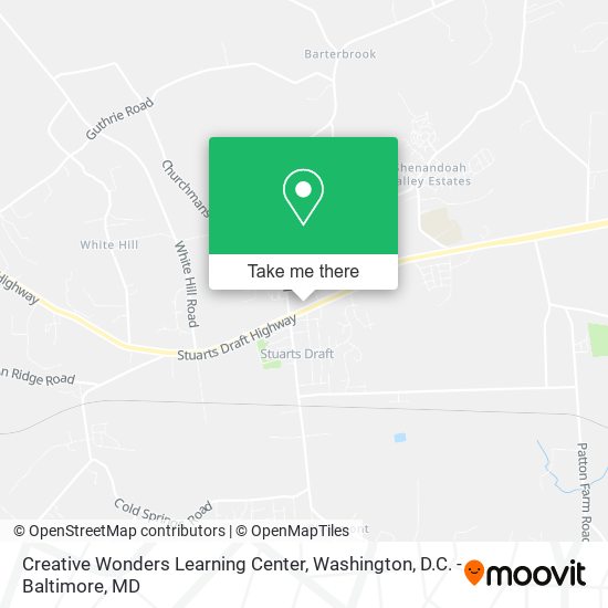 Creative Wonders Learning Center map