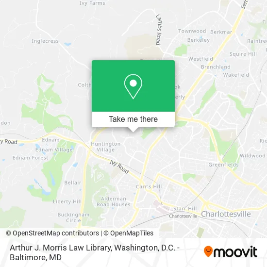 Arthur J. Morris Law Library map
