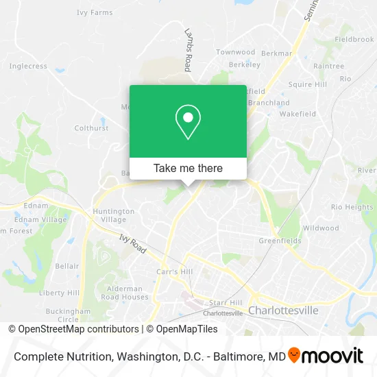 Complete Nutrition map