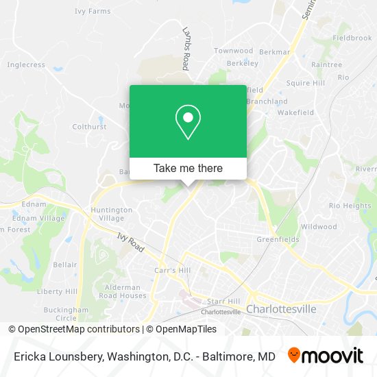 Ericka Lounsbery map