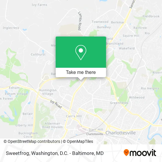Sweetfrog map
