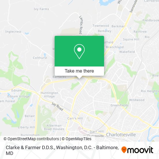 Clarke & Farmer D.D.S. map