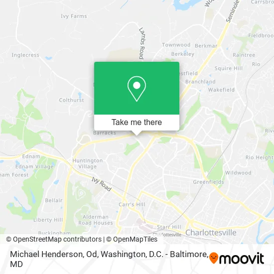 Mapa de Michael Henderson, Od