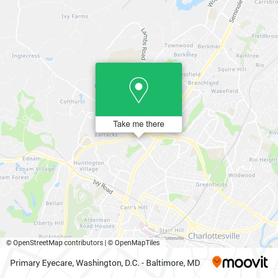 Mapa de Primary Eyecare