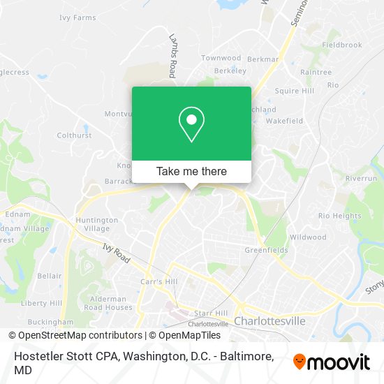 Hostetler Stott CPA map
