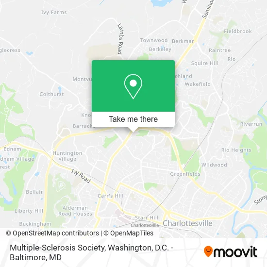Multiple-Sclerosis Society map