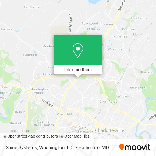 Mapa de Shine Systems