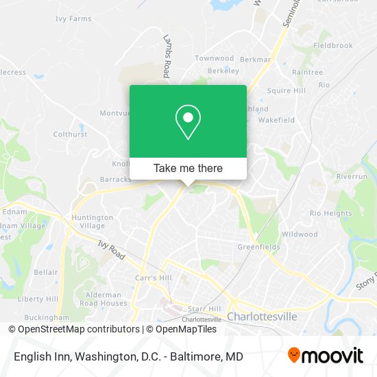 English Inn map