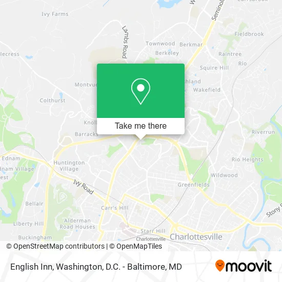 Mapa de English Inn