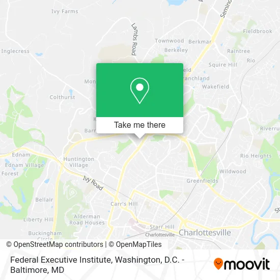 Federal Executive Institute map