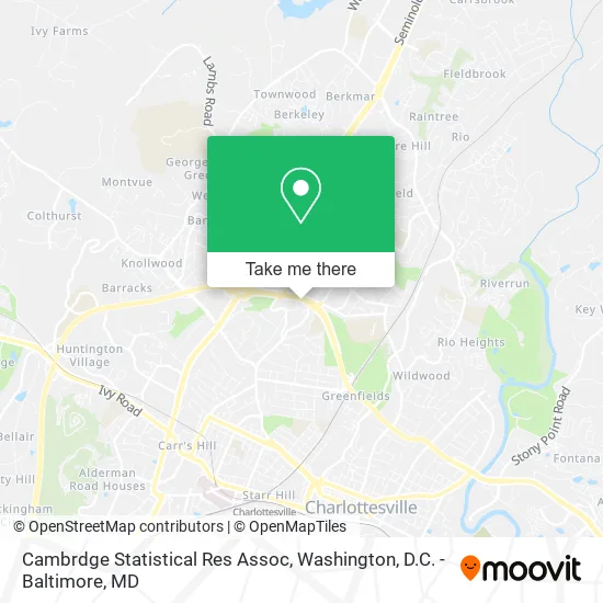 Cambrdge Statistical Res Assoc map
