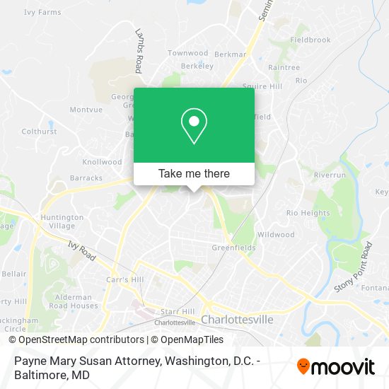 Mapa de Payne Mary Susan Attorney