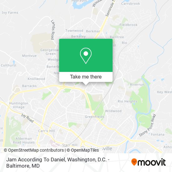Jam According To Daniel map