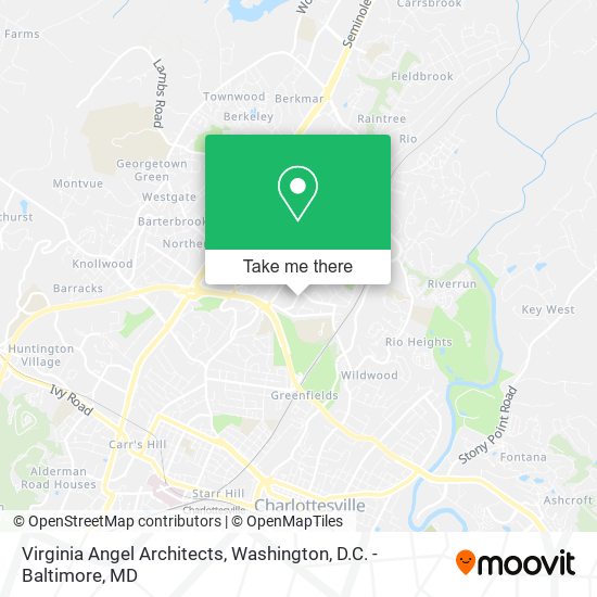 Virginia Angel Architects map