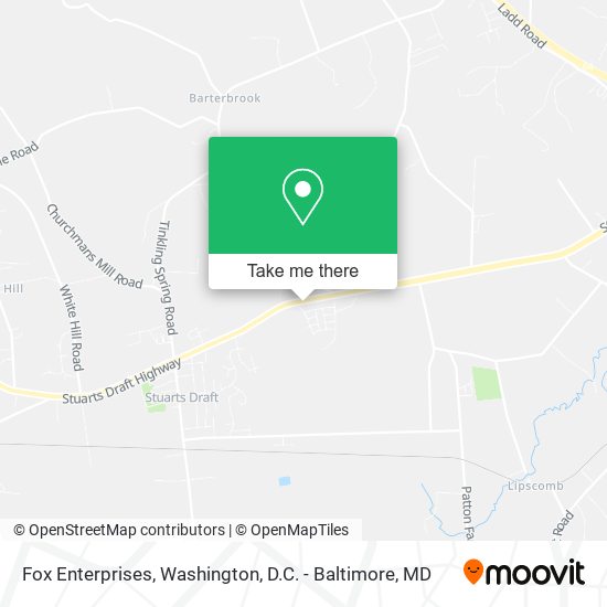 Mapa de Fox Enterprises