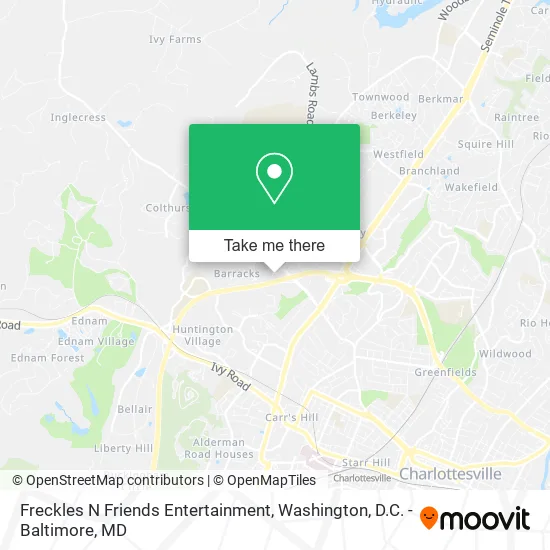 Mapa de Freckles N Friends Entertainment