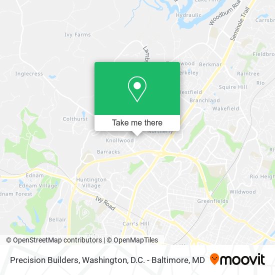 Mapa de Precision Builders