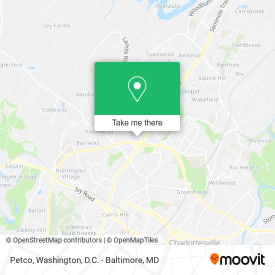 Mapa de Petco