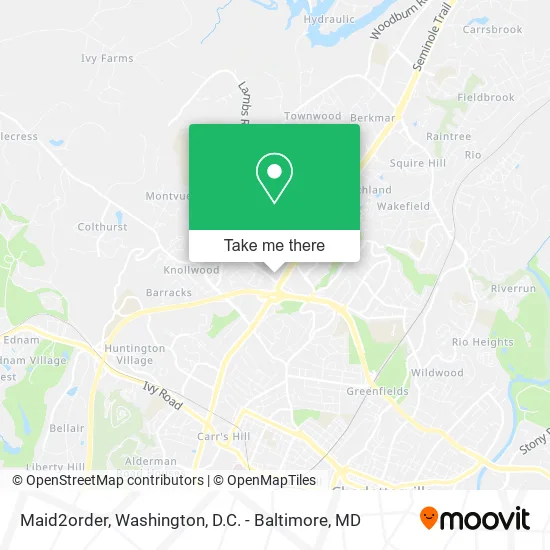Maid2order map