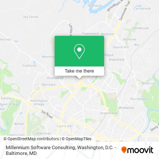 Mapa de Millennium Software Consulting