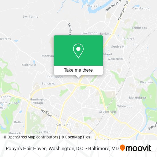 Mapa de Robyn's Hair Haven