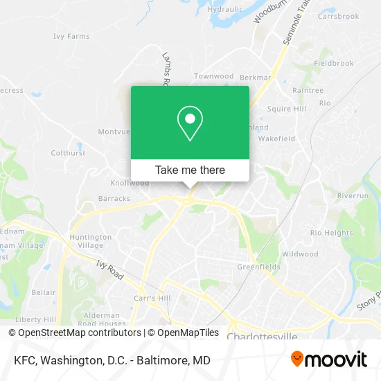 KFC map
