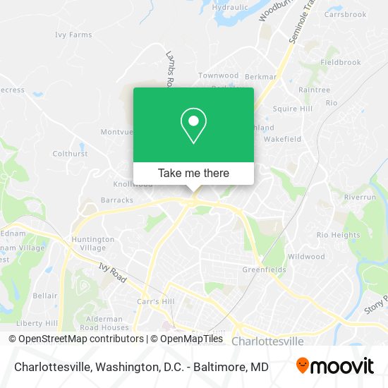 Charlottesville map