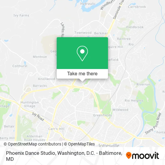 Phoenix Dance Studio map