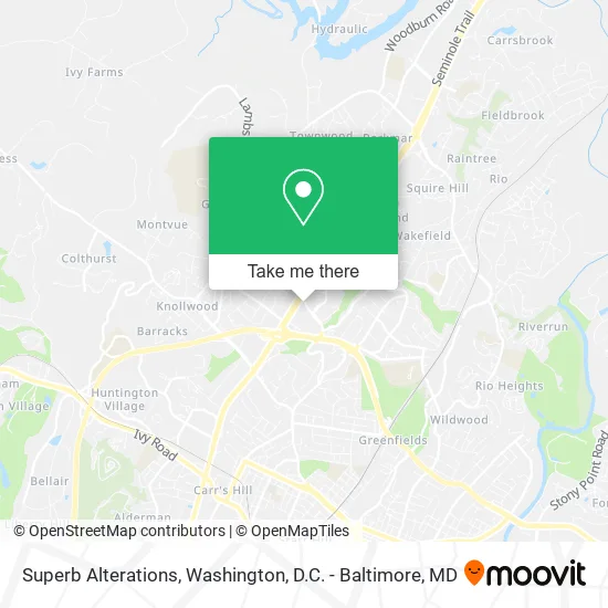 Superb Alterations map